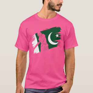 Camiseta Entrenador de aficionados paquistaníes de la bande