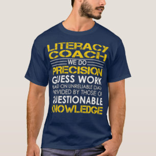 Camiseta Entrenador de alfabetización