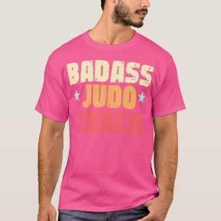 Camiseta Entrenador de arte marcial de Badass Judo