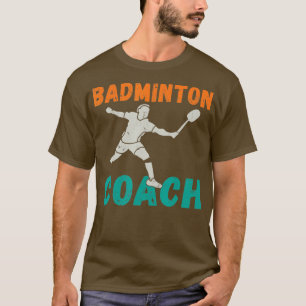 Camiseta Entrenador de Badminton