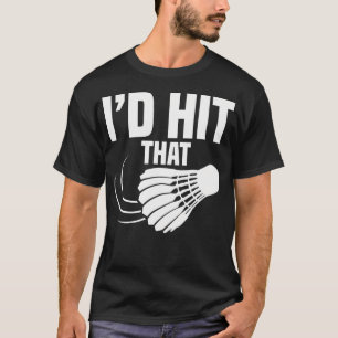 Camiseta Entrenador de bádminton Volante Golpear Jugador de