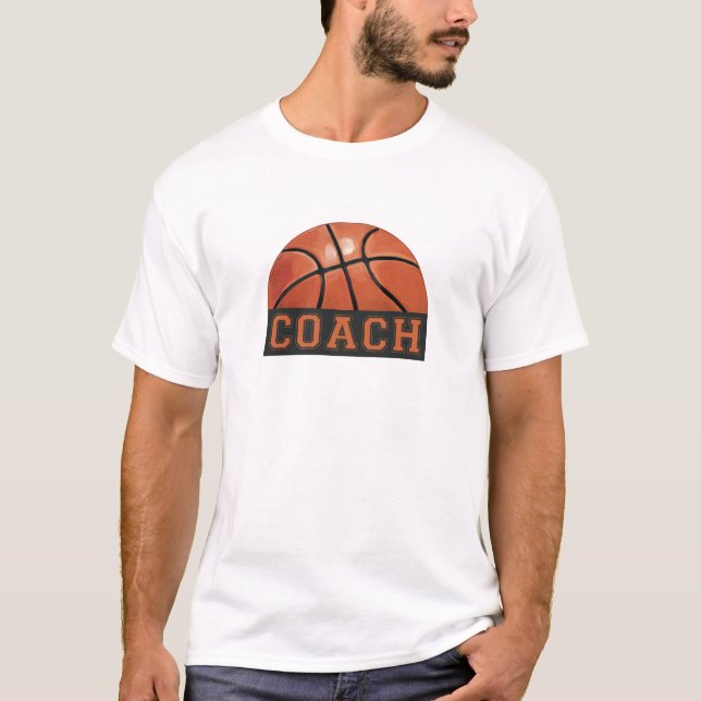 Camiseta entrenador de baloncesto (Anverso)