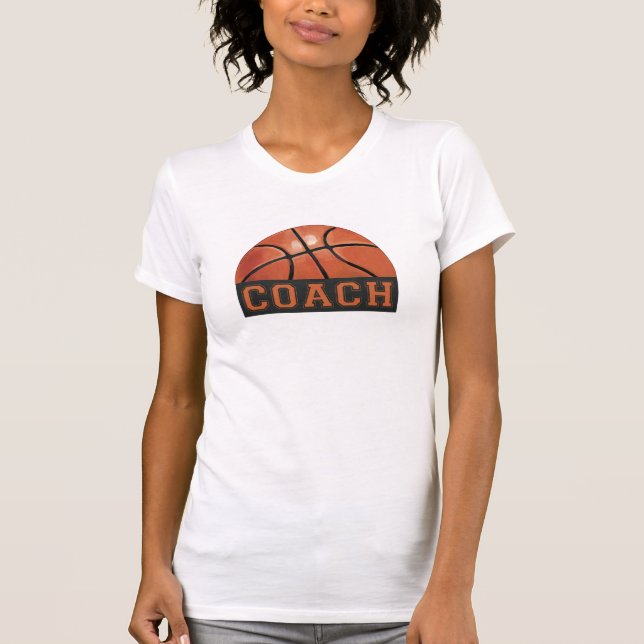 Camiseta Entrenador de baloncesto (Anverso)