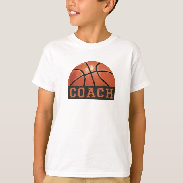 Camiseta Entrenador de baloncesto (Anverso)