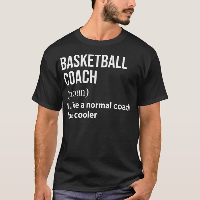 Camiseta Entrenador De Baloncesto Como Un Entrenador Normal (Anverso)
