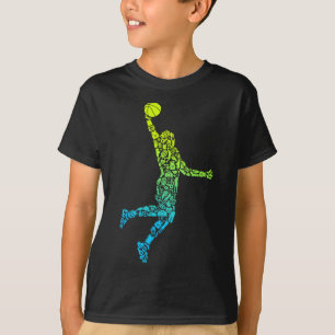 Camiseta Entrenador de baloncesto Dunking Kids Hombres Balo