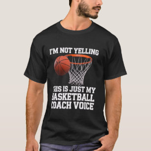 Camiseta Entrenador de baloncesto en My Coaching Voice Funn