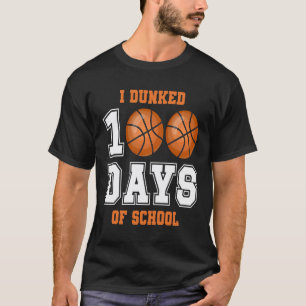 Camiseta Entrenador de baloncesto maestro I mojó 100 días d