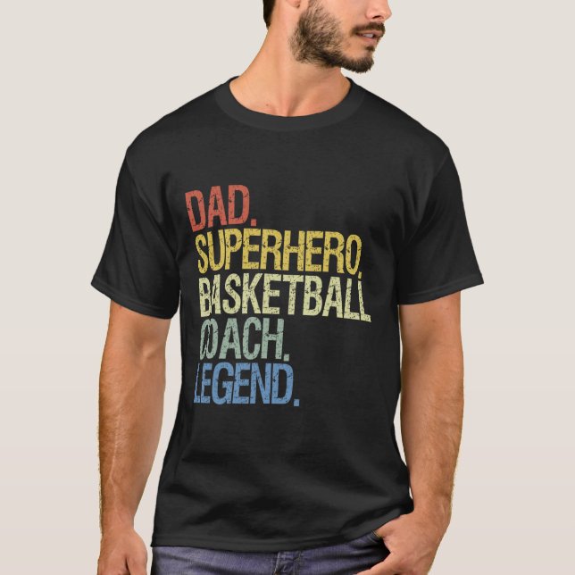 Camiseta Entrenador de básquet (Anverso)