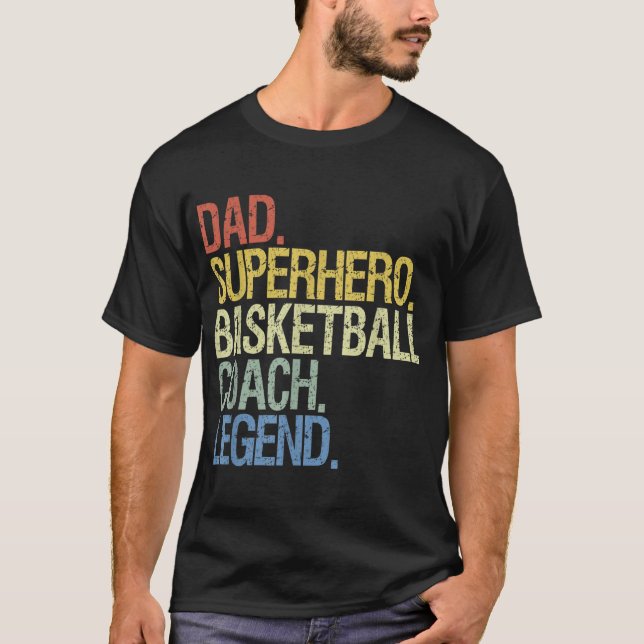 Camiseta Entrenador de básquet (Anverso)