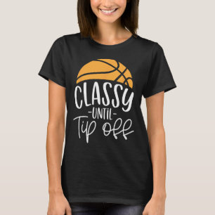 Camiseta Entrenador de básquetbol con clase hasta la llegad