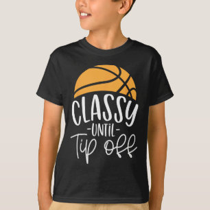 Camiseta Entrenador de básquetbol con clase hasta la llegad