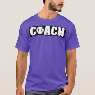 Camiseta Entrenador de béisbol