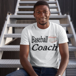 Camiseta Entrenador de béisbol