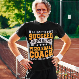 Camiseta Entrenador de bolas divertida diciendo deporte de 