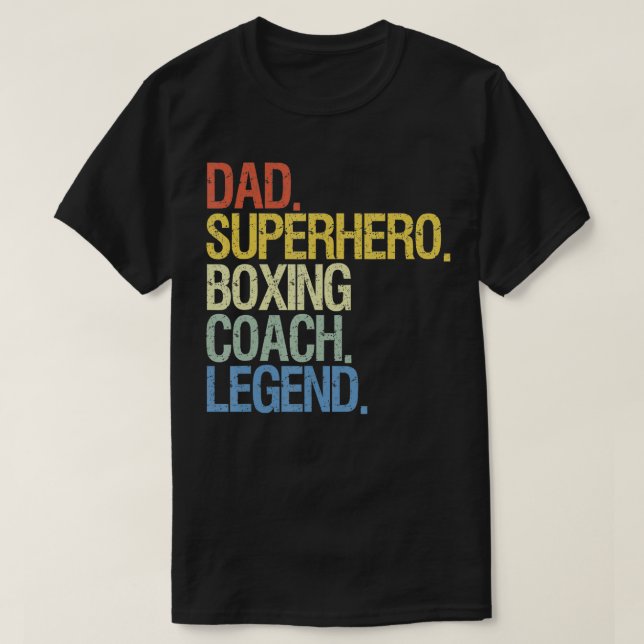 Camiseta Entrenador de boxeo (Diseño del anverso)