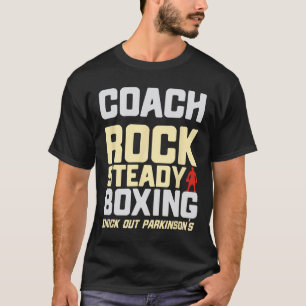 Camiseta Entrenador de boxeo Rock Steady Beat Parkinson