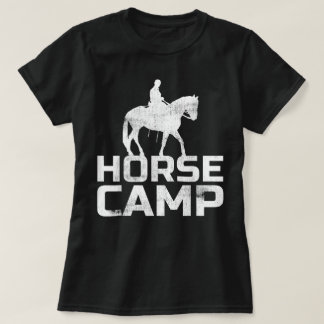 Camiseta Entrenador de Campo de Caballos Amante de los Caba