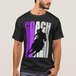 Camiseta Entrenador de Carreras de barril Instructor Cowgir