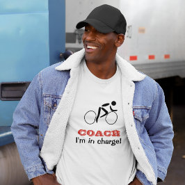 Camiseta Entrenador de ciclismo personalizado deportivo div