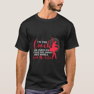Camiseta Entrenador de clase de danza ballet bailando con c