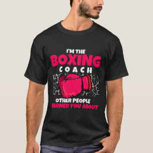 Camiseta Entrenador de Club de Boxeo de Boxeador Kickboxing