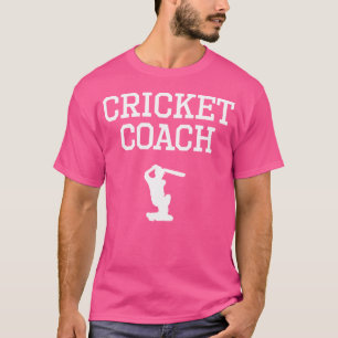 Camiseta Entrenador de críquet