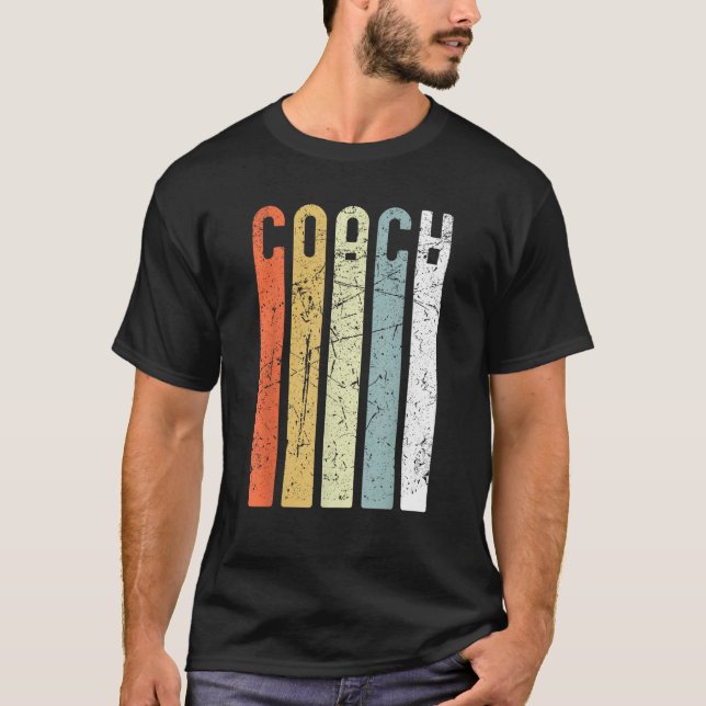 Camiseta Entrenador De Definición De Coach Tee Para Hombres (Anverso)