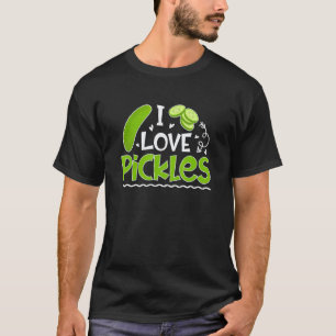 Camiseta Entrenador de Dieta de Pepino de Pickles que Amo D