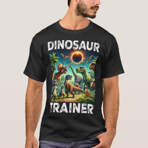 Camiseta Entrenador de dinosaurios Halloween Costume Retro
