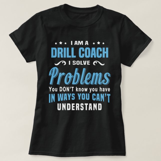 Camiseta Entrenador de Drill (Diseño del anverso)