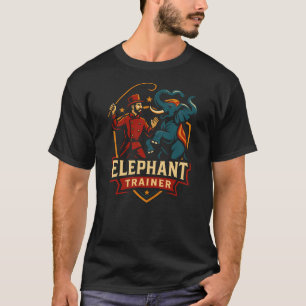 Camiseta Entrenador de Elefantes de Circo Divertido Circo d