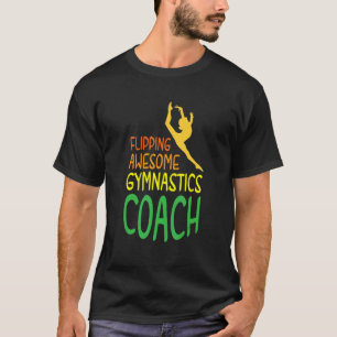 Camiseta Entrenador De Entrenadores De Gimnasia De Fliping