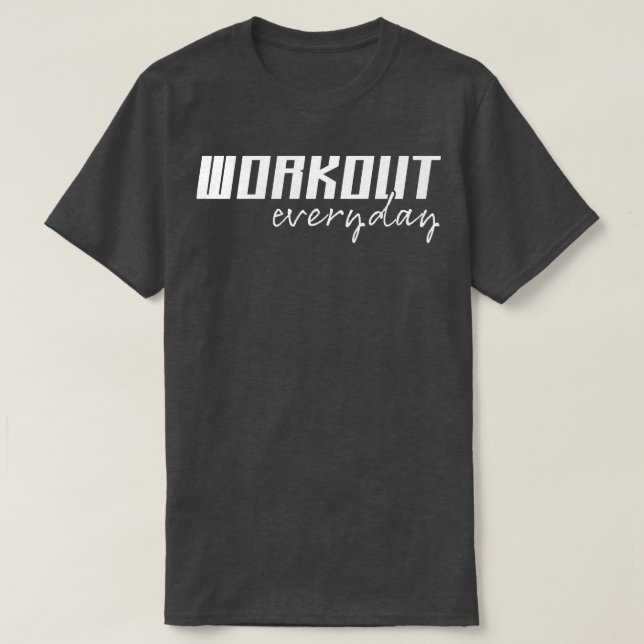 Camiseta Entrenador de entrenamiento en gimnasio (Diseño del anverso)