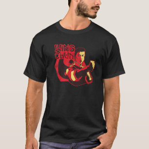 Camiseta Entrenador de entrenamiento Wing Chun contra las a