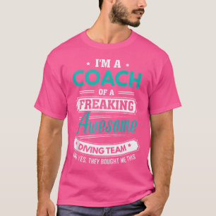Camiseta Entrenador de equipo de buceo