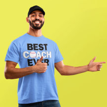 Entrenador de equipo de deportes masculinos de béi