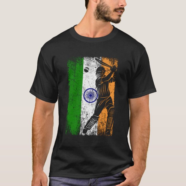 Camiseta Entrenador de fans de la bandera india de la India (Anverso)