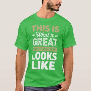 Camiseta Entrenador de Fitness Senior
