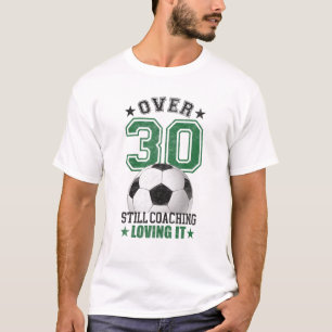 Camiseta Entrenador De Fútbol De 30 Años, 30 Años