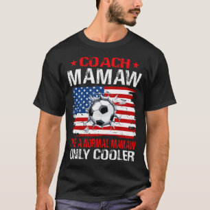 Camiseta Entrenador de fútbol MAMAW como un enfriador norma