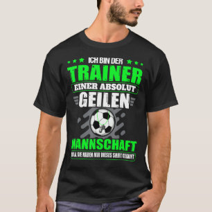 Camiseta Entrenador De Fútbol Para Entrenadores De Hombres 