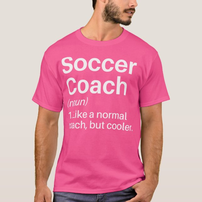 Camiseta Entrenador de fútbol regalo de entrenador divertid (Anverso)