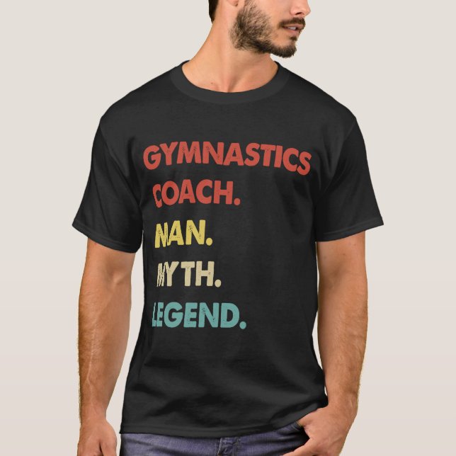 Camiseta Entrenador de Gimnasia Hombre Leyenda de Mito 1 (Anverso)