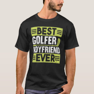 Camiseta Entrenador de golf Golfer Boyfriend