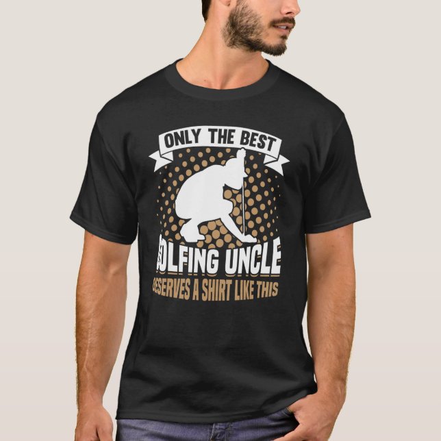 Camiseta Entrenador de golf Golfifer Uncle 1 (Anverso)