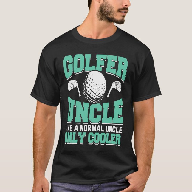 Camiseta Entrenador de golf Golfifer Uncle 1 (Anverso)