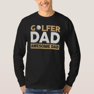 Camiseta Entrenador de golf jugador de golf padre golfista