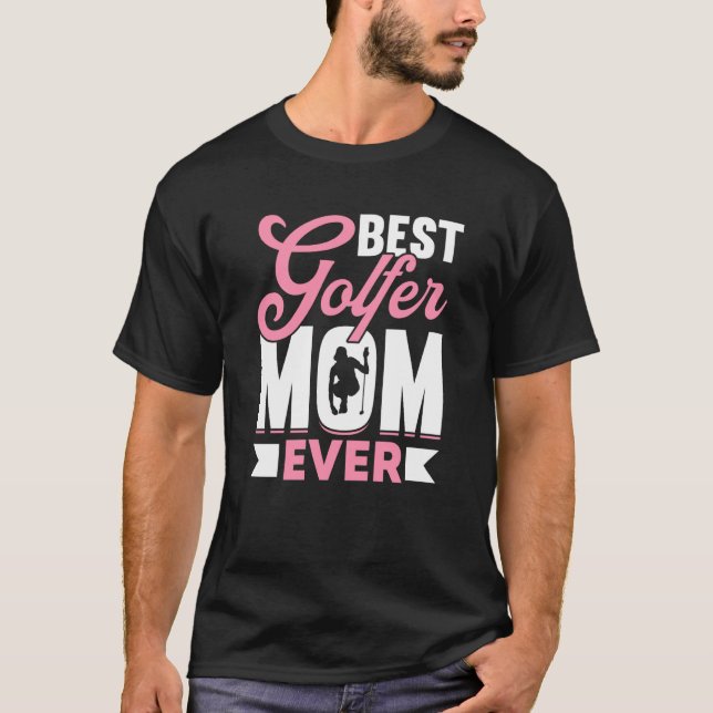 Camiseta Entrenador de golf Madre Golfer Mom 6 (Anverso)
