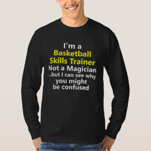 Camiseta Entrenador de Habilidades de Baloncesto para Jóven